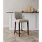 Manhattan Comfort Shubert Counter Stool in Light Grey CS016-LG - alternate 1